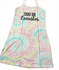 Camisola Tie-Dye "Sou de Exaustas" - comprar online