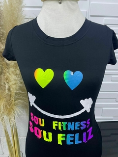Camiseta Feminina Fitness na internet