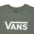 Camiseta VANS Flying v crew feminina verde REF. 783425 - comprar online