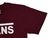 Camiseta VANS Classic burgundy REF. 0155104 na internet