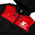 Jaqueta Corta Vento windbreaker STARTER never stop preto/vermelho Ref. 27216 - comprar online