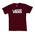 Camiseta VANS Classic burgundy REF. 0155104