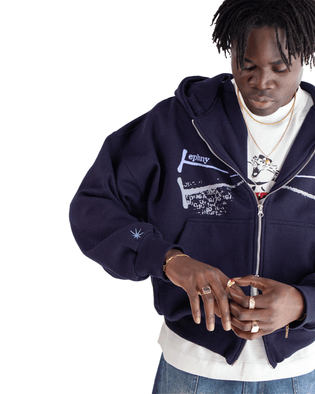 DOUBLE ZIPP HOODIE