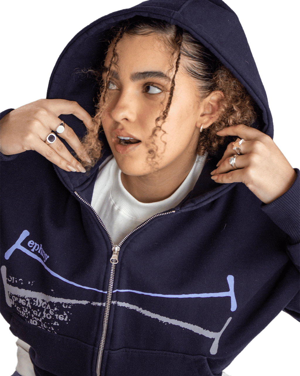 JEANS E ZIPP HOODIE