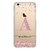 Capa para Galaxy S22 Personalizada Amor Chuva de Corações com Inicial Transparente