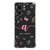 Capa para Moto Edge 40 5g Personalizada BarbieCore Floral Rosa com Inicial