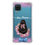 Capa para Galaxy A12 Personalizada Girl Power Rosa