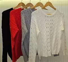Sweater Rihanna Grueso Piedras GUK603 - tienda online
