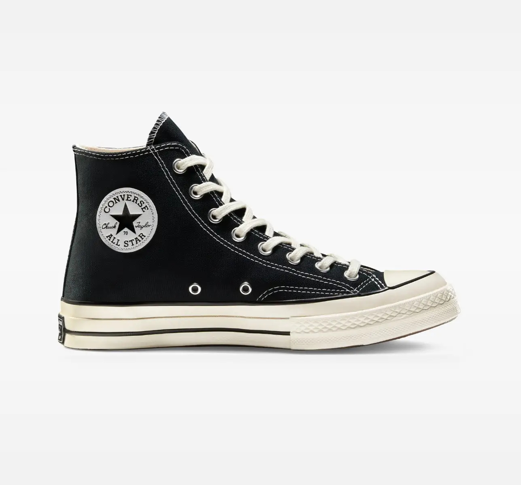 All star preto de cano alto top