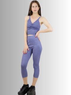 Imagen de Set Capri y Blusa Stretch para Mujer