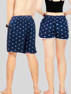 Set Shorts En Pareja De Trajes De Baño Hombre y Mujer 2 piezas - MALABIS