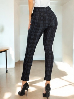 Imagen de Leggings Elegantes Jegging Mujer a Cuadros Stretch Looks Formal y Casual Mayón y Mallones