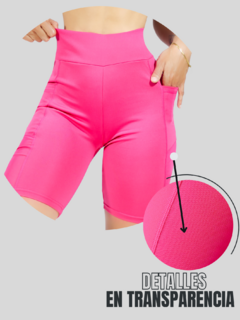 Imagen de SHORT DEPORTIVO DE MUJER STRETCH CON BOLSAS LATERALES