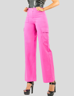 Pantalon De Mujer Wide Legs Pantalones Anchos Dama Mom Jeans - MALABIS