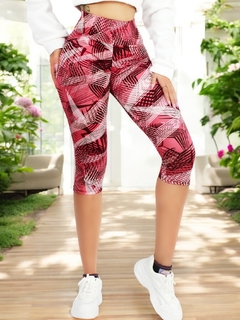 Set 2 Capris de Mujer Stretch de Diseños Estampados Legging corto en internet