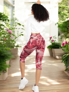 Imagen de Capri de Mujer Stretch de Diseños Estampados Legging Corto