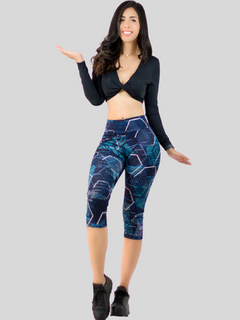 Legging Capri de Mujer Stretch de Diseños Estampados - comprar en línea