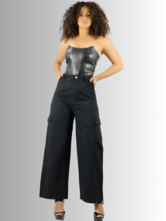 Pantalon De Mujer Wide Legs Pantalones Anchos Dama Mom Jeans