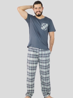 Pijama de Hombre, 2 Piezas de Pantalón y Playera - tienda en línea