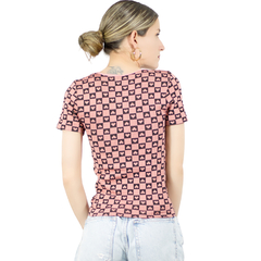 Pack de 2 Blusa de Mujer con Amarre en Cuello y Estampado Súper Stretch - MALABIS