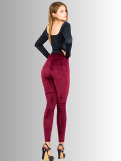 Legging Aterciopelado Mujer Mallones Stretch Leggins Mallas - MALABIS