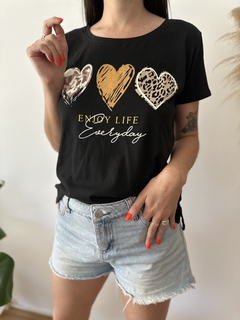 Remera Enjoy Life - Karma Mayorista