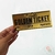 10un Golden Ticket e Embalagem Wonka na internet