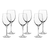 6 taças vinho branco luigi bormioli 380ml