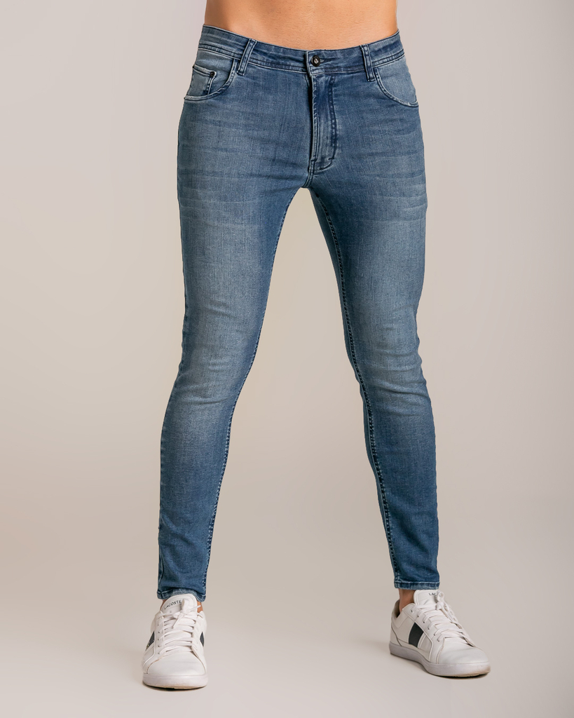 Dark blue skinny best sale jeans