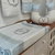 Almofada Amamentação Personalizada para Meninos Azul Bebê com Cinza Brasão - Bebê Enxovais