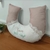 Almofada Amamentação Personalizada Jardim Encantado Branco com Rose - Bebê Enxovais