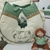 Almofada Amamentação para Meninos Safari Selva Verde Folha Personalizada Luxo - comprar online