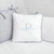 Almofada Decorativa Personalizada Branco com Cinza Chambray Slim para Meninos - comprar online