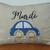Almofada Decorativa Personalizada para Meninos Blue Car - Bebê Enxovais