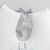 Almofada Amamentação Personalizada Branco com Cinza Chambray Slim na internet