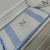 Kit Trocador com Almofada Amamentação Personalizado Classic Azul Claro com Branco - comprar online