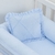 Ninho Redutor Moisés para Bebê Menino Comfort Clean Azul Claro - Bebê Enxovais
