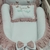 Ninho Redutor Moisés para Bebê Menina Personalizado Jardim Encantado Branco com Rose na internet