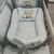 Ninho Redutor Moisés para Bebê Menino Personalizado Cinza com Verde Safari Bichinhos - comprar online