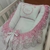 Ninho Redutor Moisés para Bebê Menina Branco com Rosa Jardim Encantado Luxo - Bebê Enxovais