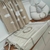 Kit Trocador com Almofada Amamentação Personalizado Neutro Off White com Linho - comprar online
