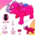 Elefante De Brinquedo Com Som E Luz Musical Anda Led Animal - loja online