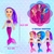 Boneca Sereia Brinquedo Menina Cauda Articulada Plástico - loja online
