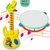 Instrumentos Musicais De Brinquedo Infantil Kit 2un + Pilhas - comprar online