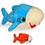 Tubarão De Pelúcia Brinquedo Para Bebê 18cm Antialérgico - comprar online