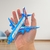 Imagem do Avião De Brinquedo Com Fricção Plástico Airbus Jatinho
