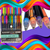 Kit Canetas Coloridas Gel Escolar Perfumadas Neon Color - loja online