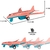 Avião De Brinquedo Com Fricção Plástico Airbus Jatinho - Loja Europio
