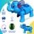 Elefante De Brinquedo Com Som E Luz Musical Anda Led Animal - loja online