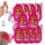 Kit 10 Celular De Brinquedo Com Som E Luz Telefone Infantil - comprar online